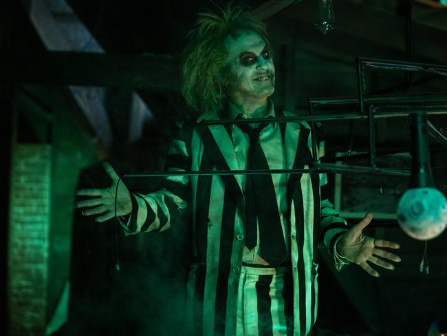 Michael Keaton in Beetlejuice for Romei film review