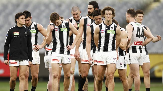 The Pies were dominated by the Hawks on the weekend. Picture: Getty Images