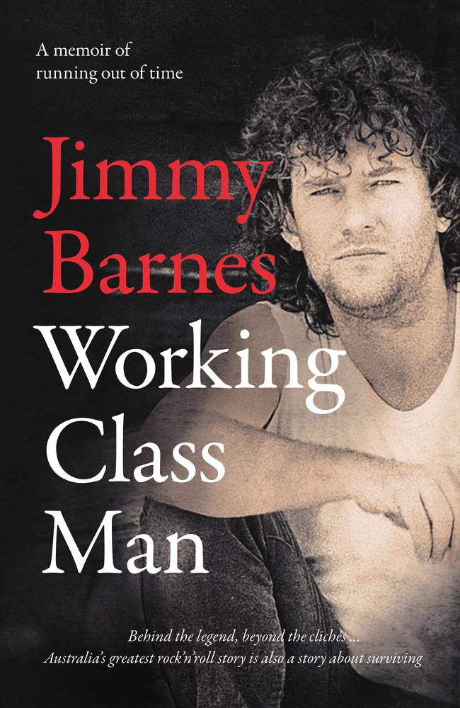 Jimmy Barnes’ new book, Working Class Man. Picture: Supplied
