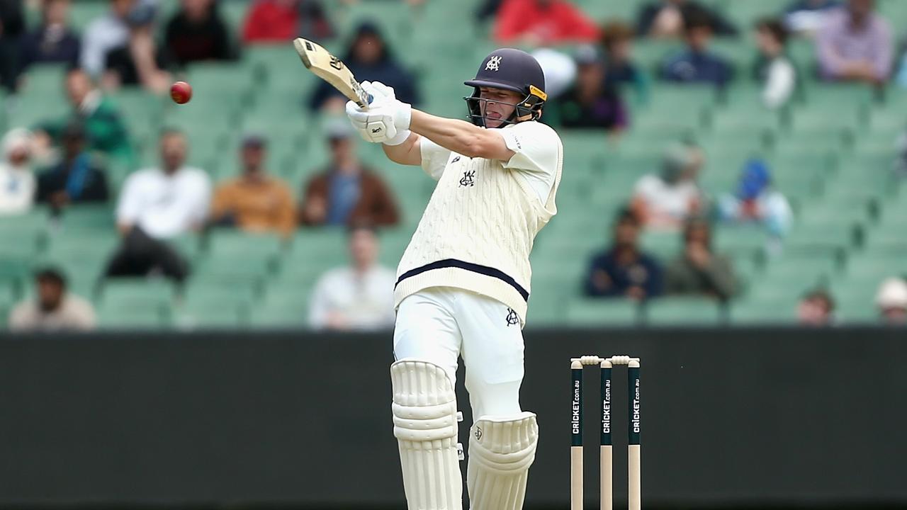 Marcus Harris of Victoria. Picture: Robert Prezioso/Getty Images