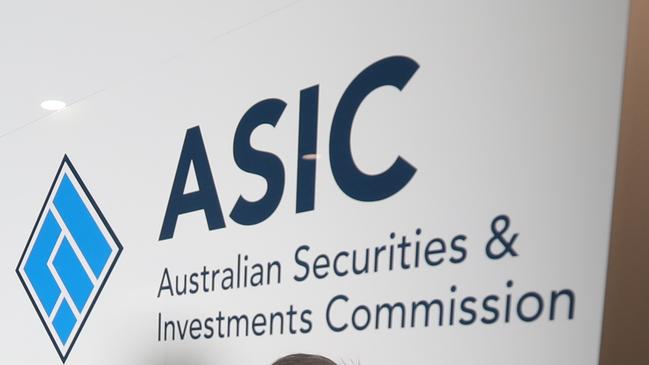 ASIC logo. Picture: Tait Schmaal.