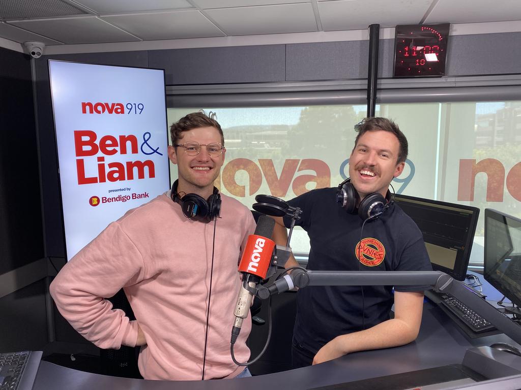 Ben and Liam left Triple J to host the Nova breakfast show in Adelaide.