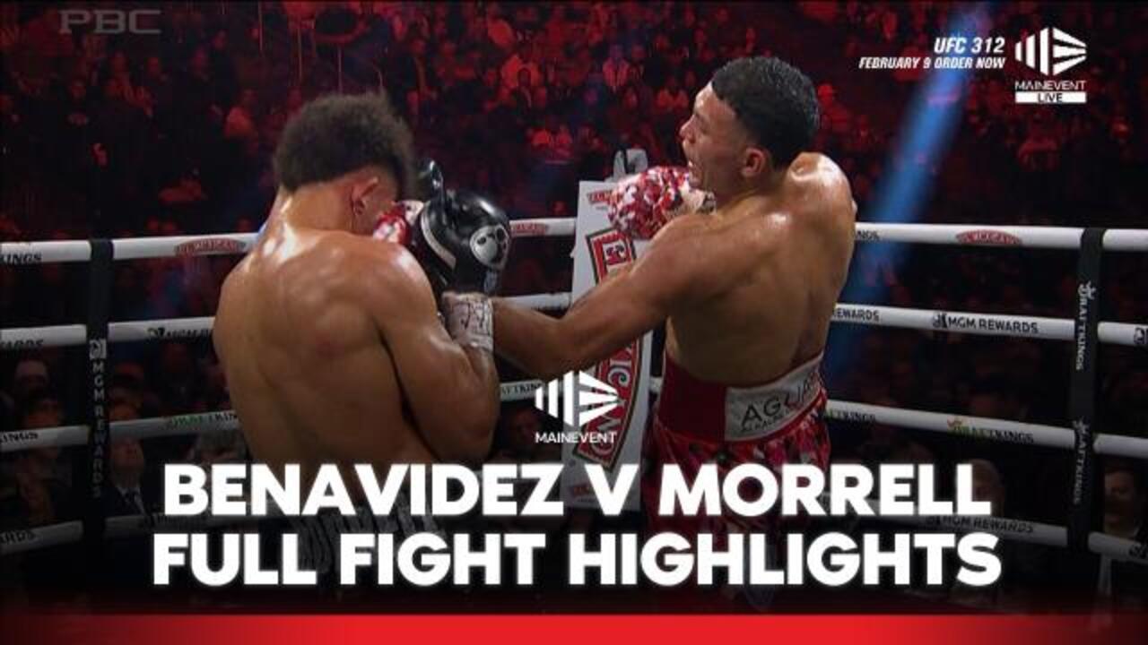 Benavidez v Morrell - All out WAR!