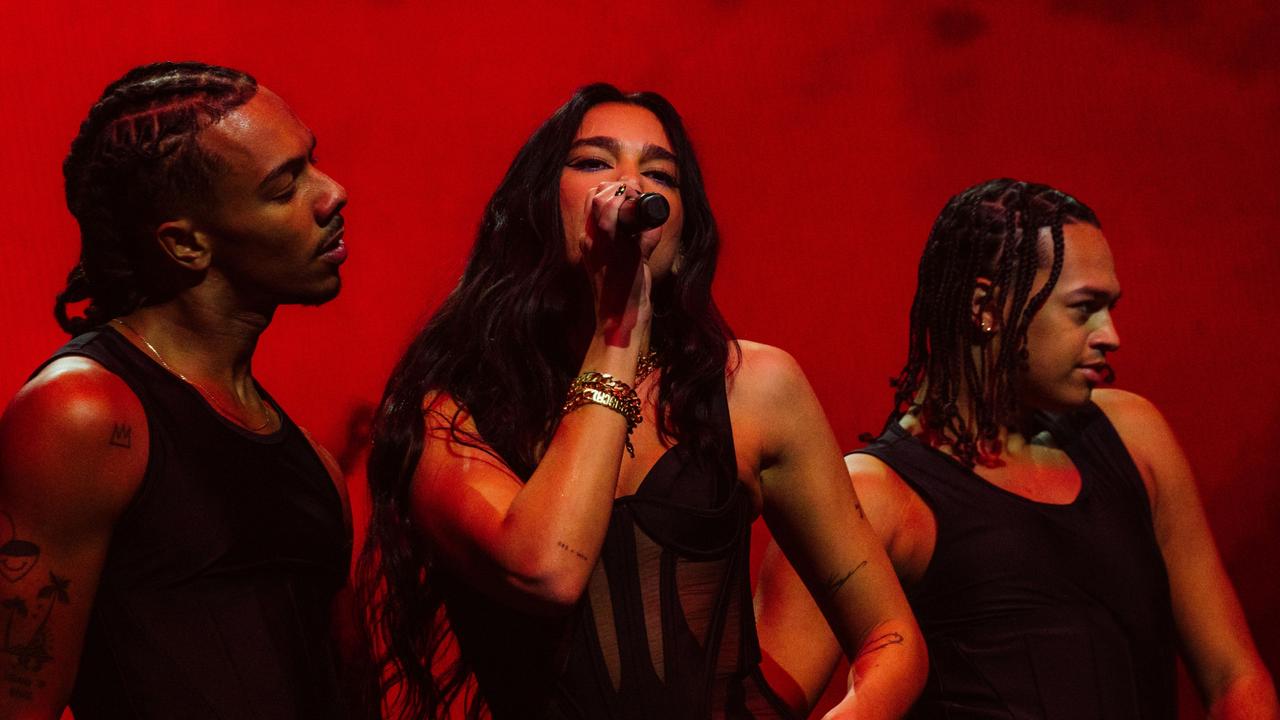 British pop star Dua Lipa returns to Australia with stunning concert