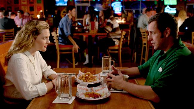 The film sees Drew Barrymore and Adam Sandler team up for the third time.