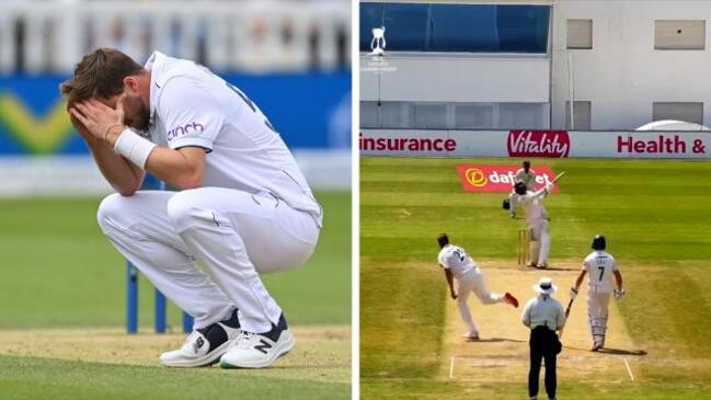 Ashes villain Ollie Robinson SMASHED for 43 in record over