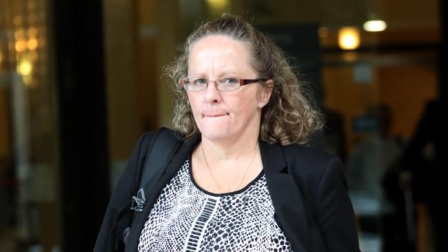 Sharon Yarnton at the Downing Centre District Court in 2017.