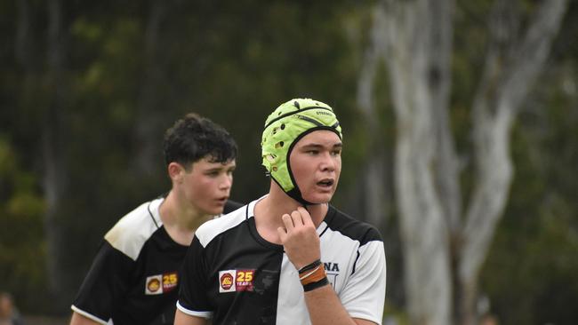 AIC First XV rugby between Iona College and St Laurenceâ&#128;&#153;s College. Saturday April 29, 2023. Picture, Nick Tucker.