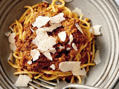 Spag bol ingredients:  Milk can be used to tenderise meat.