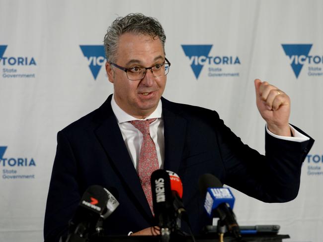 Victorian Chamber of Commerce and Industry chief executive, Paul Guerra said the state was ‘scrambling to find a solution’. Picture: NCA NewsWire / Andrew Henshaw