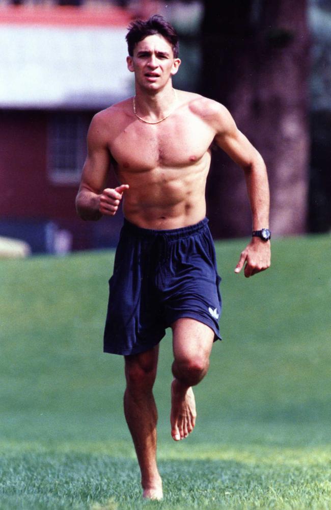 Olympic sprinter Dean Capobianco in 1992.