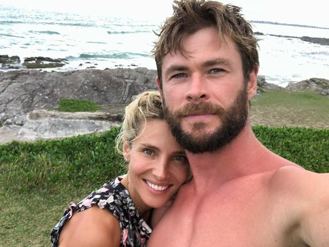 Couple goals: Elsa Pataky and Chris Hemsworth. Picture: Instagram/@chrishemsworth