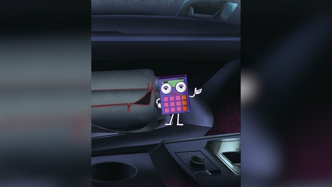 Animated everyday items feature in the latest TAC road safety campaign.