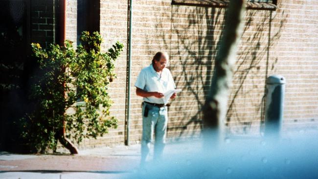 Paedophile Colin Humphrys, photographed by <i>The Advertiser </i>the last time he was seen in public.