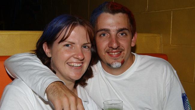 Leisa Woolley and Scott Winterburn at Mantaz Club and Bar Pic Bryan Lynch AD166017