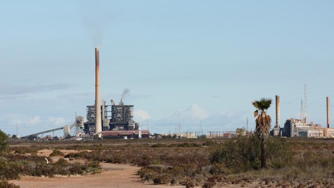 Port Augusta power station operated by Alinta Energy. August 2015. Picture: Christopher Russell