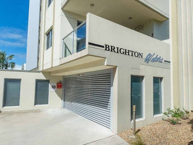 The Brighton Waters building on Brighton St in Biggera Waters.