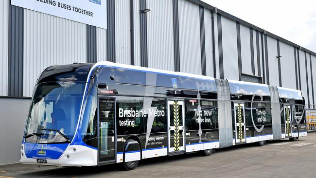 One of the largest projects on its books, which is still incomplete, is the $92 million Brisbane Metro Depot works for Brisbane City Council under Ausco. Picture, John Gass