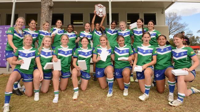 The Cathedral College has won the girls Confraternity Shield after beating Mackay powerhouse St. Patrick's College 14-10.