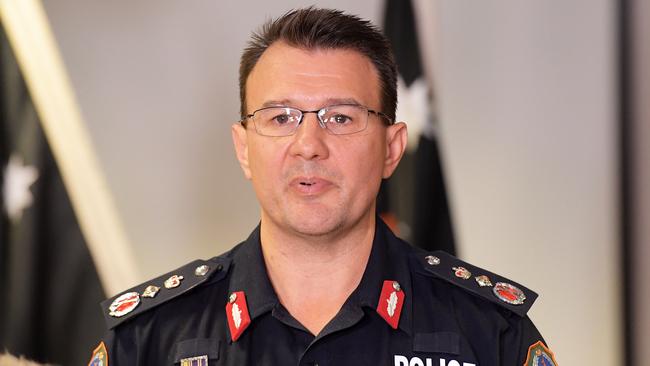 Former NT Police Commissioner Reece Kershaw commissioned a high-profile barrister and former assistant police commissioner to probe allegations against Peter Bravos. Picture: Keri Megelus