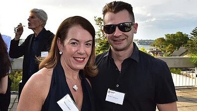 Melissa Caddick with her husband Anthony Koletti.