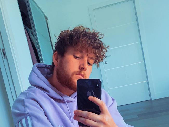 Corey La Barrie was killed in a car crash on his 25th birthday. Picture: Instagram