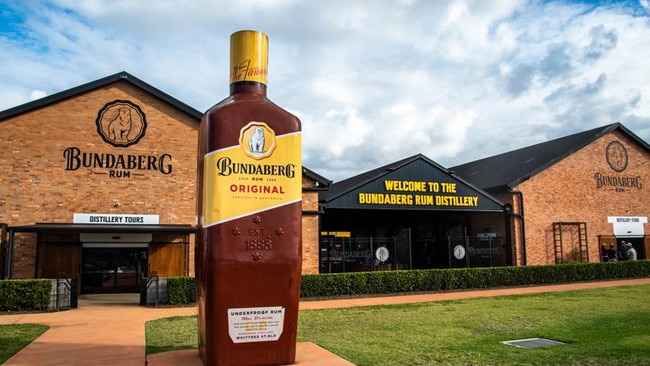 A bottle of Bundaberg Rum retails for just under $48 in Australia. But did you know that more than half of that price – $27 – is tax? Picture: Supplied