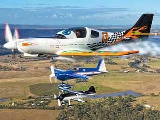 THRILLING FLYOVERS Some of the aircraft that will be on show at Lismore Aviation Expo. Picture: Darren Mottram