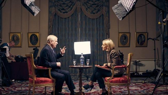 BBC presenter Emily Maitlis interviewed Prince Andrew at the Palace. Source: BBC