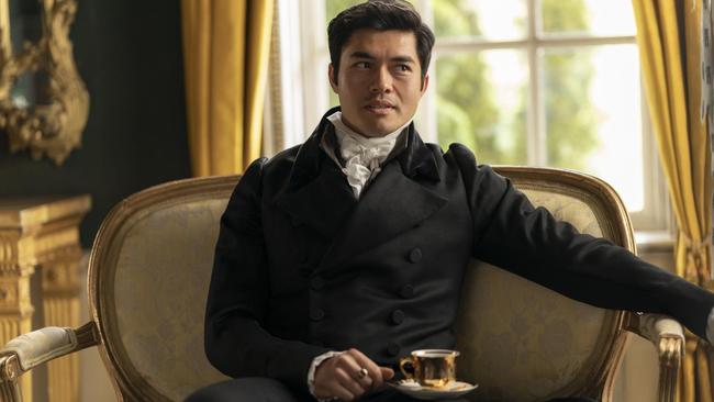 Henry Golding in Carrie Cracknell's Persuasion. Picture: Netflix