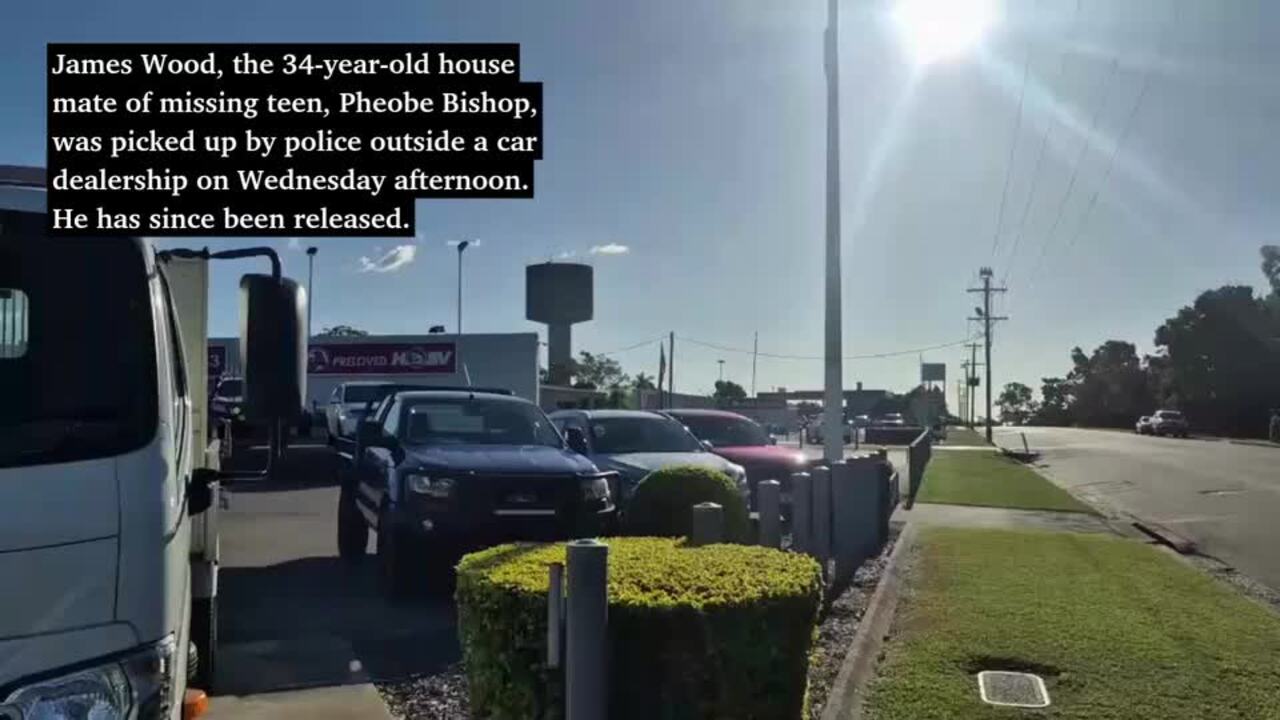 Housemate of missing Gin Gin teen was pick-up by police on Wednesday