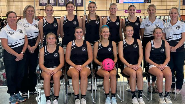 Siena Catholic College Cup netball team.