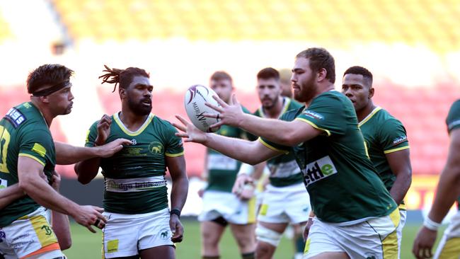 Wests player Liam Usher, during the Grand Final, Club rugby union grand final, Sunday 18th September 2022 - Photo Steve Pohlner