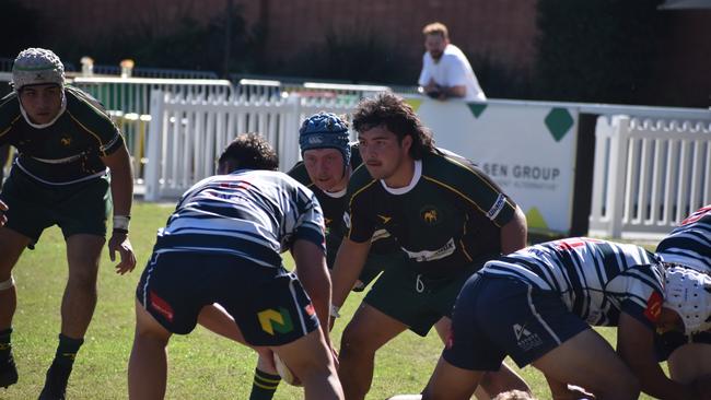 Colts 1 rugby between Wests and Brothers. Picture: Nick Tucker