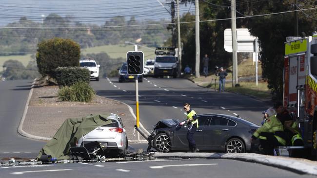 A horror crash in St Mary’s on Tuesday claimed the life of 49-year old Lual Awan Lueth, a Sudanese war hero who transformed the lives of many people. Picture: NewsWire/ Richard Dobson