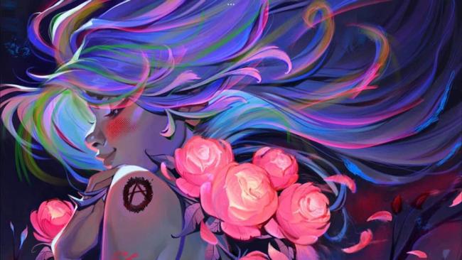 Childhood friend Jaylee Irwin shared Mr Marriott’s artwork in tribute: “Just one of the many pictures you drew that you were so so proud of,” she wrote. Picture: supplied