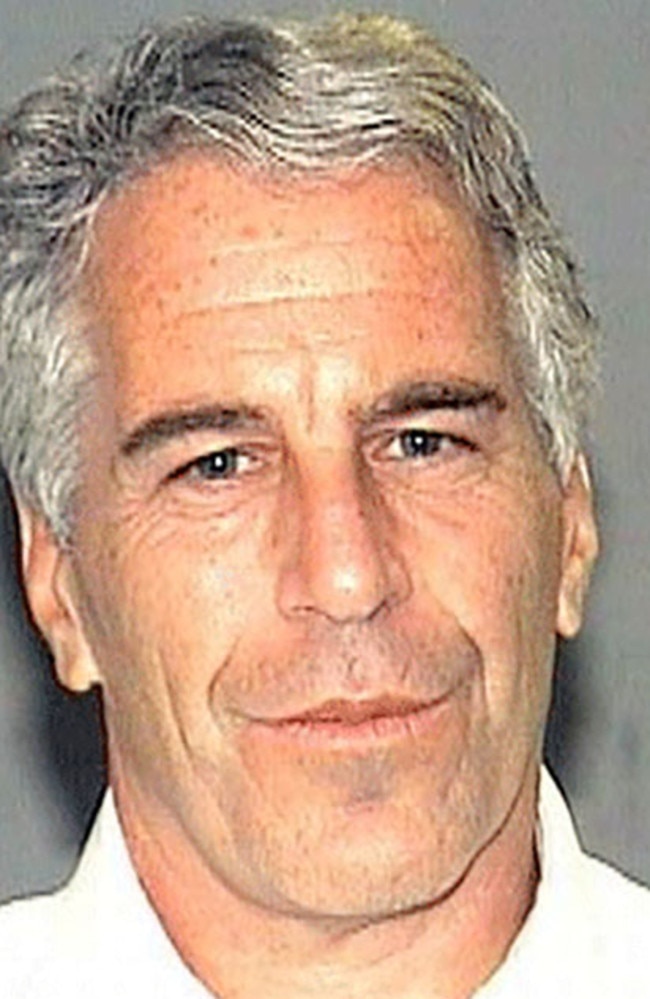 This undated handout photo obtained July 8, 2019, courtesy of the Palm Beach County Sheriff's Department shows Jeffrey Epstein. Picture: AFP