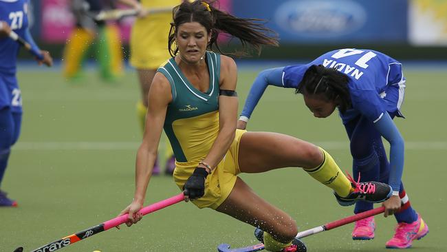 Anna Flanagan has opened up about her experiences while playing for the Hockeyroos. Picture: AP Photo