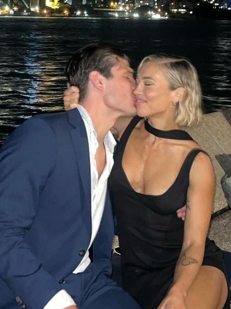 The couple went public with their relationship in September. Picture: Instagram