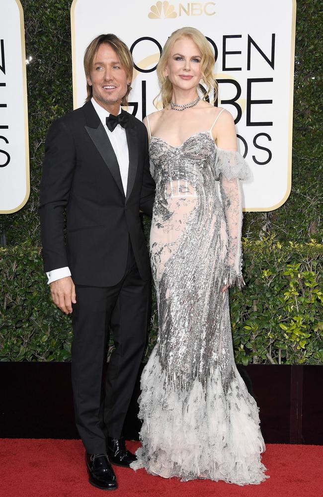 Keith Urban and Nicole Kidman. Picture: Frazer Harrison/Getty Images/AFP