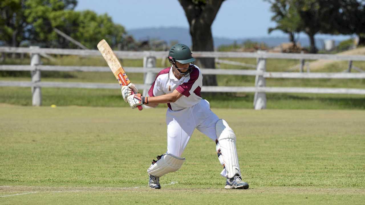 Brothers batsman Ben Jurd during the CRCA match at Small Park Ulmarra, Saturday 4th February, 2017. Picture: Debrah Nova