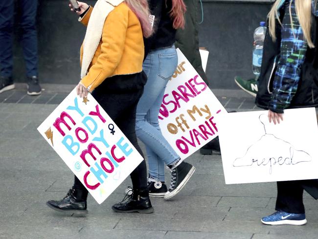 The issue has long divided the once deeply Catholic nation. Picture: Niall Carson/PA via AP