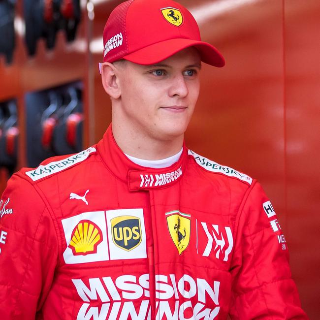 Mick Schumacher. (Photo by ANDREJ ISAKOVIC / AFP)