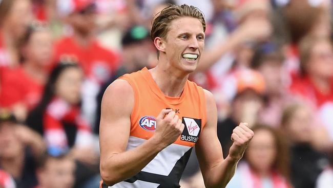 Lachie Whitfield has been suspended by the AFL.