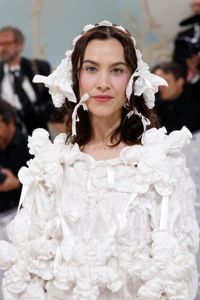 Alexa Chung attends the 2023 Met Gala.