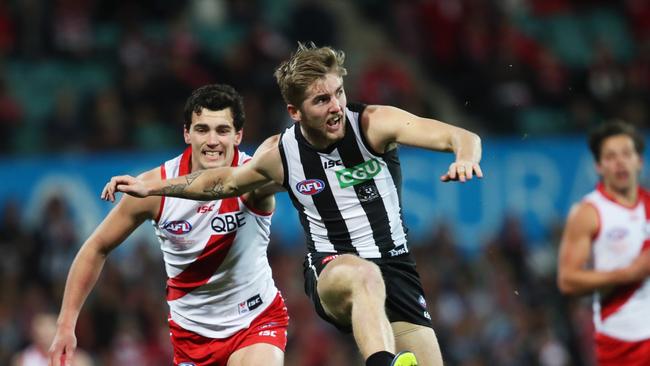 Sam Murray previously played at AFL level for Collingwood. Picture: Phil Hillyard