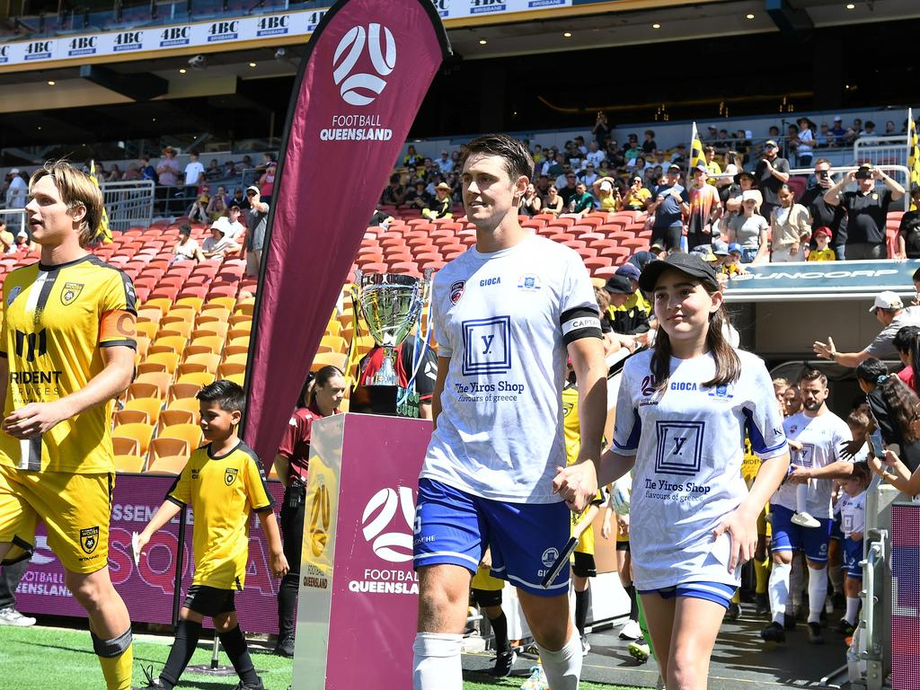 Broadbeach signing Adam Powell. Picture credit: Football Qld.