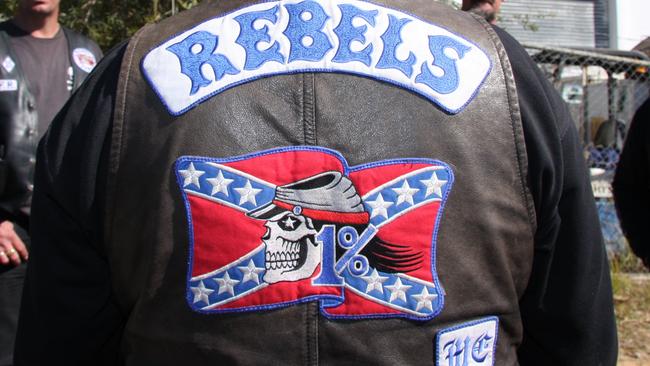 The Rebels are Australia’s largest bikie gang, with more than 1000 members.