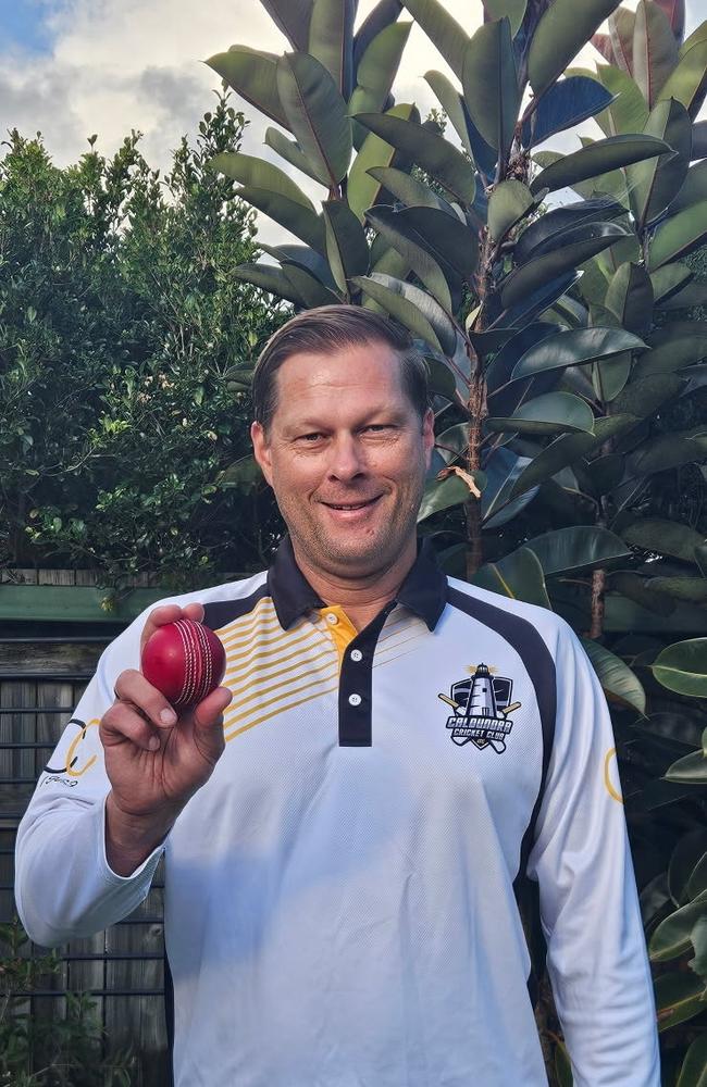 Caloundra cricketer Chris Smith.