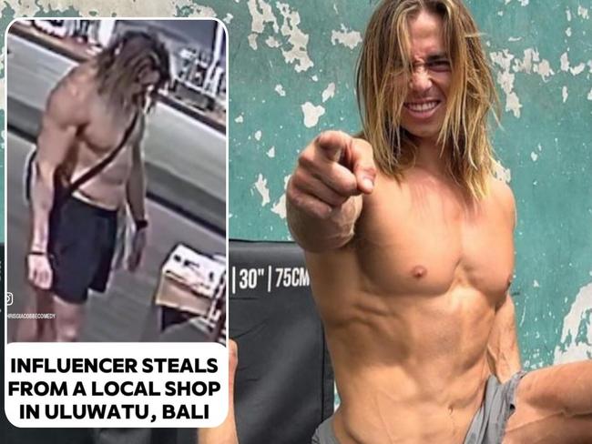 Bondi influencer bracelet theft in Bali